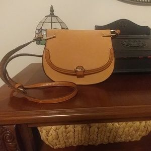 New York & Company mini crossover saddle bag